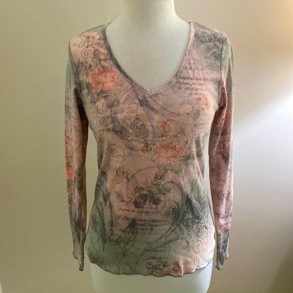 Rose Gold Bling Top